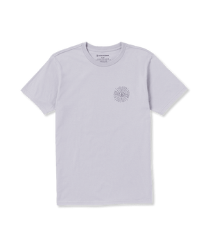 VOLCOM Spiraling T-Shirt Light Purple Men's Short Sleeve T-Shirts Volcom 