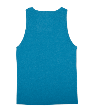 VOLCOM Solid Heather Tank Top Stormy Blue Men's Tank Tops Volcom 