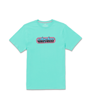 VOLCOM Crash Test T-Shirt Dusty Aqua Men's Tank Tops Volcom 
