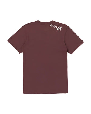 VOLCOM Held T-Shirt Merlot Men's Short Sleeve T-Shirts Volcom 