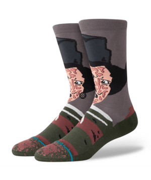 STANCE Freddy Crew Socks Black Men's Socks Stance 