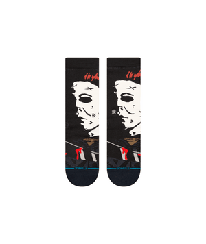 STANCE Michael Myers Crew Socks Navy Men's Socks Stance 