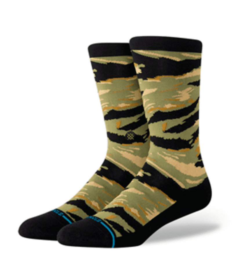 STANCE Fade Away Crew Socks Camo Men's Socks Stance 