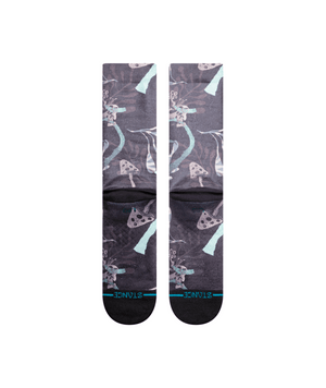 STANCE Women's Trooms Crew Socks Black Stance 