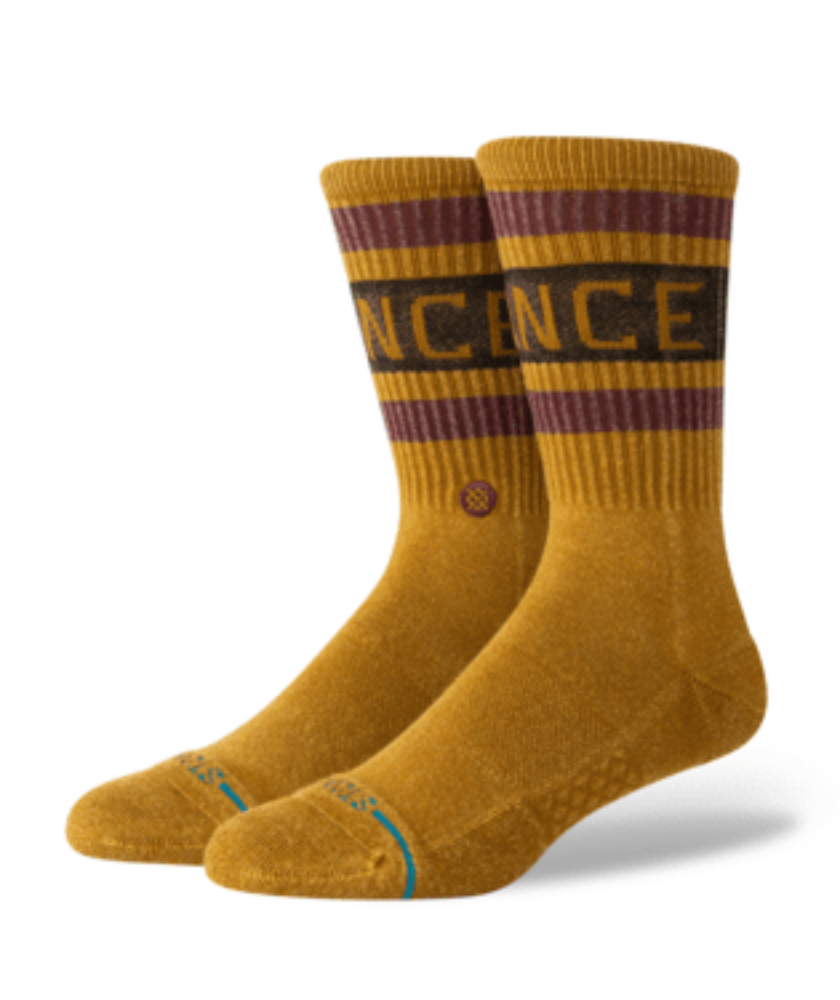 STANCE Boyd Limited Crew Socks Gold Men's Socks Stance 