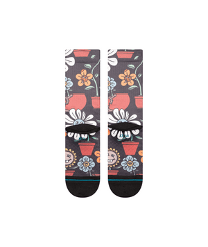 STANCE Planted Crew Socks Black Men's Socks Stance 