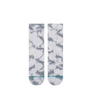 STANCE Icon Dye Crew Socks Grey Men's Socks Stance 