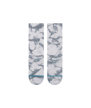 STANCE Icon Dye Crew Socks Grey Men's Socks Stance 