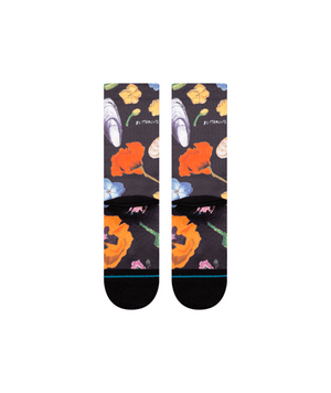 STANCE Lucias Floral Socks Black Men's Socks Stance 