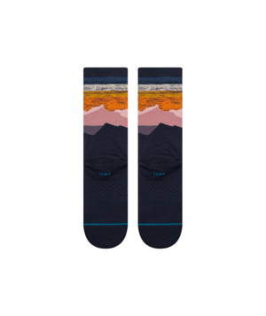 STANCE Saddleback Crew Socks Navy Men's Socks Stance 