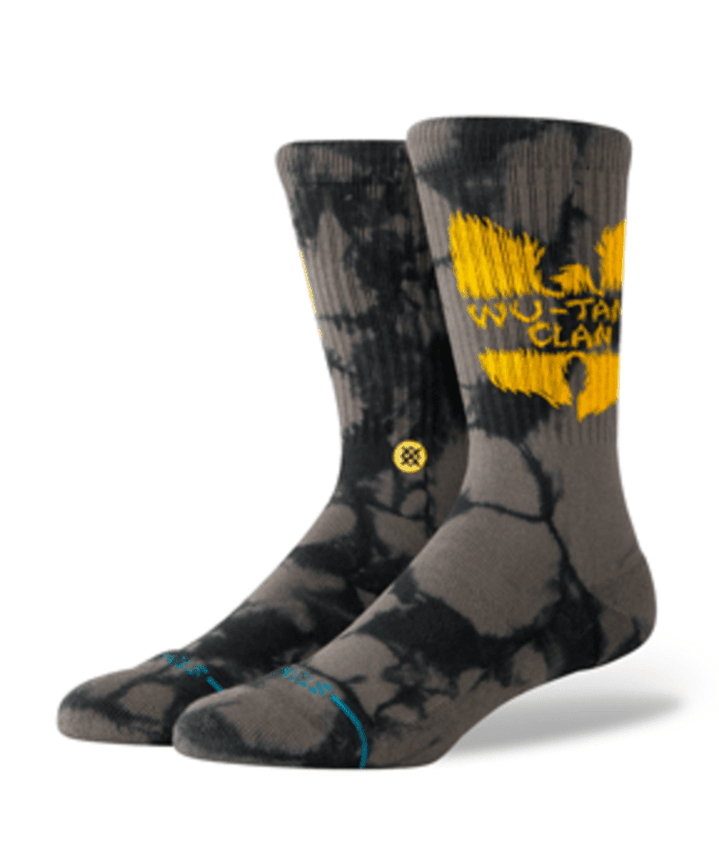 STANCE Wu Tang X Stance Shaolin Slums Socks Black Men's Socks Stance 