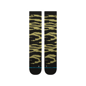 STANCE Creeky Meadow Performance Wool Snow Socks Black Men's Snowboard Socks Stance 