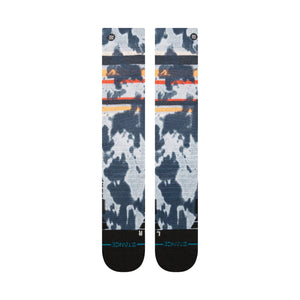 STANCE Brong Snow Socks Grey/Red Men's Snowboard Socks Stance 