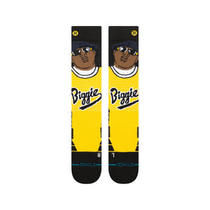 STANCE Notorious B.I.G. X Stance Juicy Snow Socks Yellow Men's Snowboard Socks Stance 