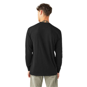 DICKIES X Spitfire Long Sleeve T-Shirt Black Men's Long Sleeve T-Shirts Dickies 