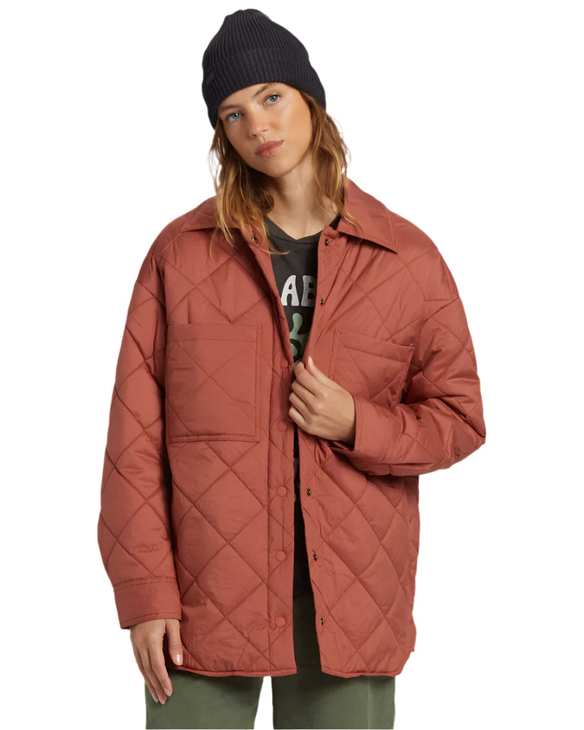 BILLABONG Women's Transport Jacket Sweet Chocolate Women's Street Jackets Billabong 