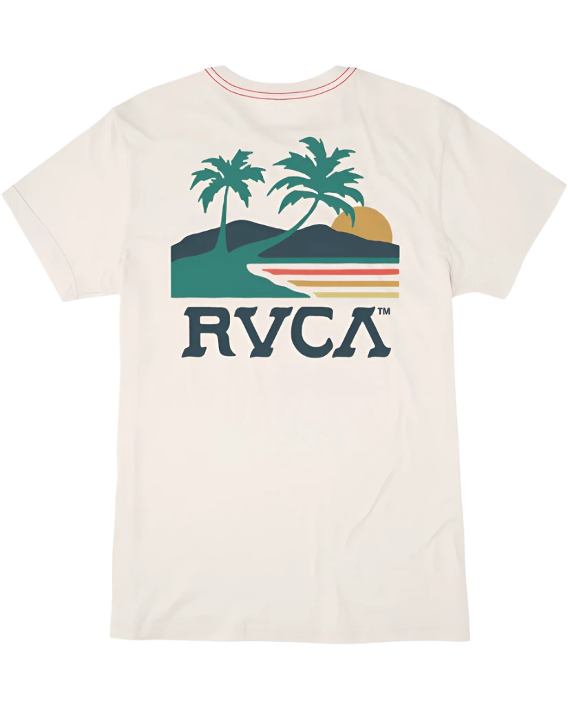 RVCA Boy's Sunny Days T-Shirt Antique White Boy's T-Shirts RVCA 