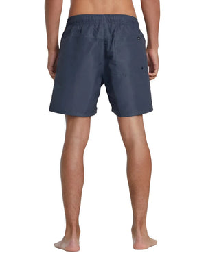 RVCA Breakout Elastic Waist Boardshorts Garage Blue Men's Boardshorts RVCA 