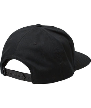 RVCA VA All The Way Snapback Hat Black Men's Hats RVCA 