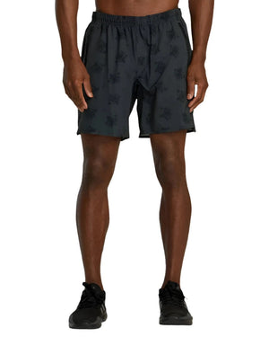 RVCA Benj Yogger Stretch Shorts Smoke Men's Walkshorts RVCA 