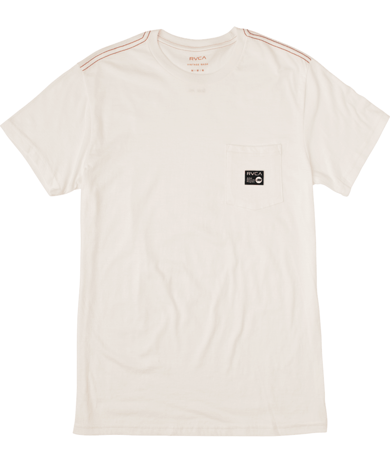 RVCA Americana Pocket T-shirt (white)