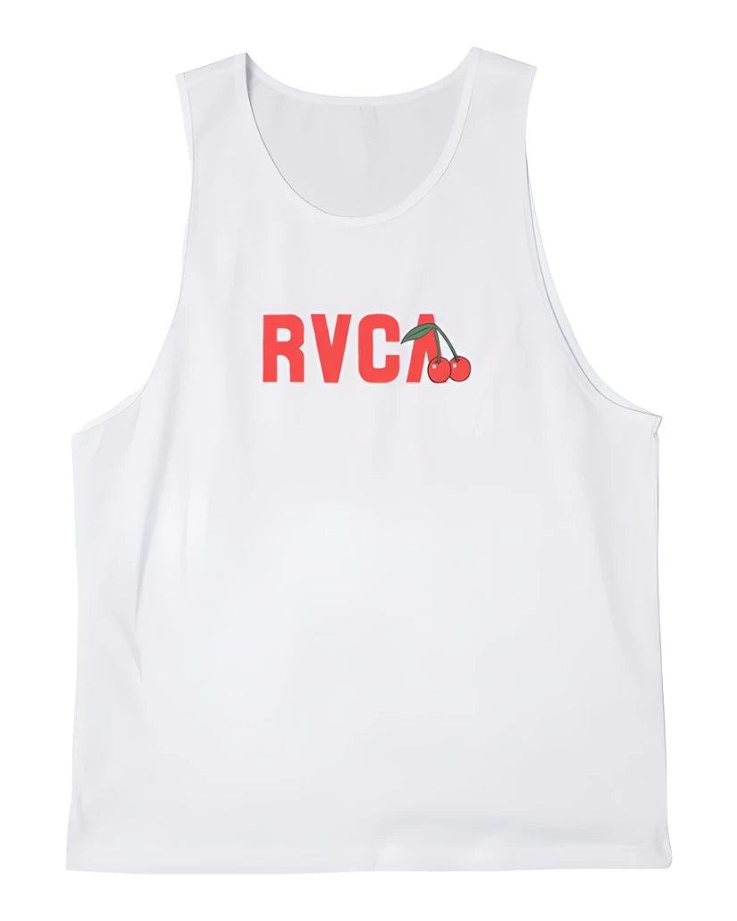 RVCA Luke P Tank Top White Men's Tank Tops RVCA 