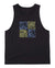 RVCA Fronds Tank Top Black Men's Tank Tops RVCA 