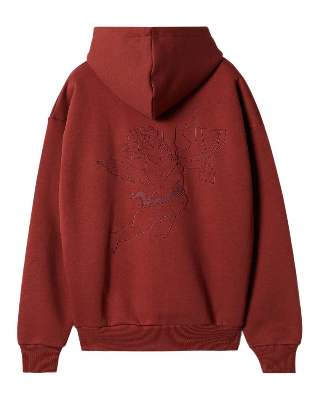 BEYOND MEDALS Angels Hoodie 2.0 Pullover Red Men's Pullover Hoodies Beyond Medals 