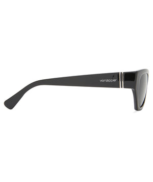 VONZIPPER Stray Black Gloss - Grey Sunglasses Sunglasses VonZipper 