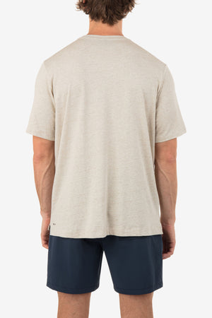 HURLEY H2O-Dri Essentials T-Shirt Bone Men's Short Sleeve T-Shirts Hurley 