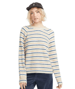 VOLCOM Women's Girl Guide Sweater Sand Women's Sweaters Volcom 