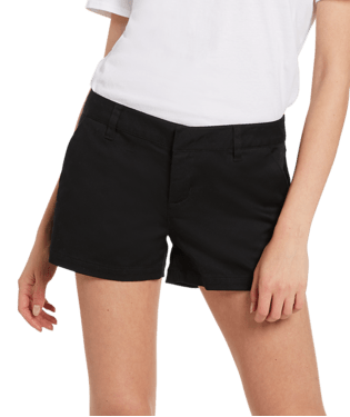 VOLCOM Women's Frochickie Shorts Black Women's Shorts Volcom 