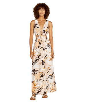 VOLCOM Women's Lets Luau Dress Vintage Black Women's Dresses Volcom 