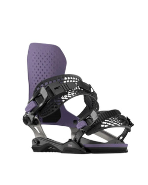 BATALEON Women's Etna Snowboard Bindings Lavender Marble 2025 Men's Snowboard Bindings Bataleon 