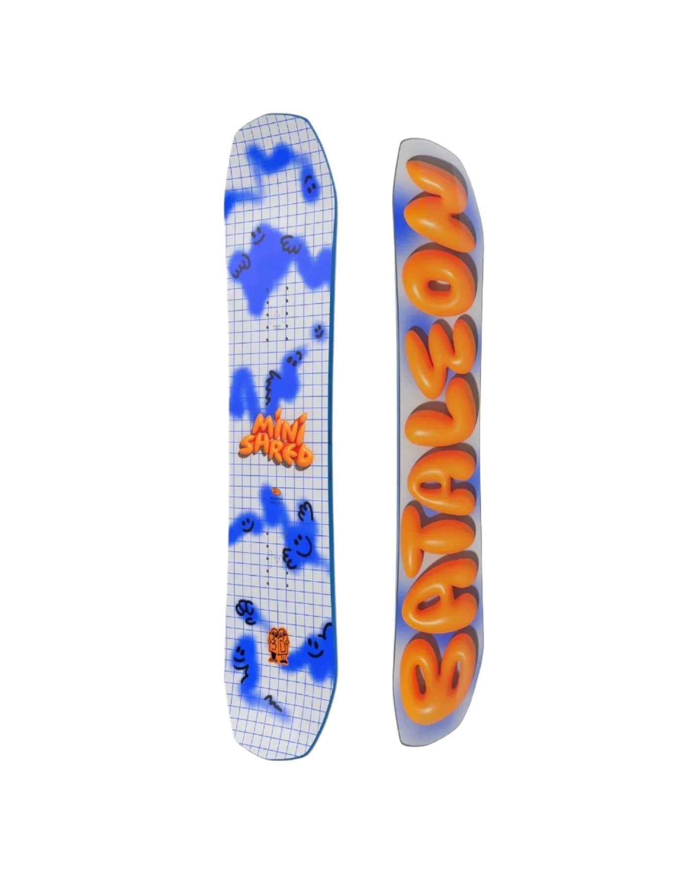 BATALEON Kids' Minishred Snowboard + Bindings Package Kids 2025 Youth Snowboards Bataleon 