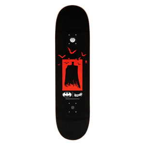 WELCOME Batman x Welcome Bat Flames On Popsicle 8.5 Skateboard Deck Skateboard Decks Welcome 