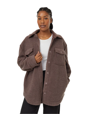 TENTREE Women's Sunday Jacket Elkwood/Deep Mahogany Women's Street Jackets Tentree 