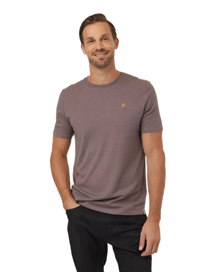 TENTREE TreeBlend Classic T-Shirt Elkwood Heather Men's Short Sleeve T-Shirts Tentree 