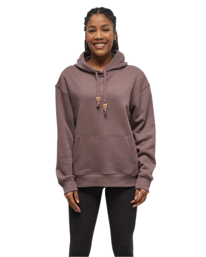 TENTREE Women's TreeFleece Relaxed Hoodie Elkwood Women's Pullover Hoodies Tentree 