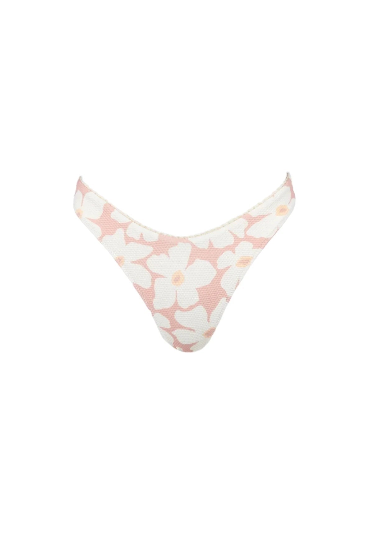 RHYTHM Women's Mimi Floral Hi-Cut Bikini Bottom Rose Women's Bikini Bottoms Rhythm 