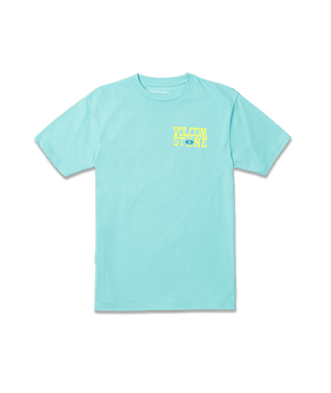 VOLCOM Boy's Viz Fray T-Shirt Crete Blue Boy's T-Shirts Volcom 