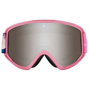 SPY Youth Crusher Elite Jr Eco Spy + So Lazo - Bronze Silver Mirror Snow Goggle Youth Snow Goggles Spy 