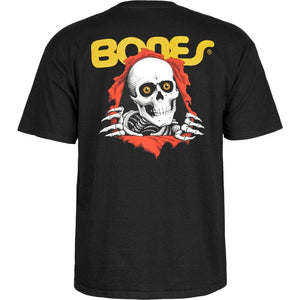 POWELL PERALTA Ripper T-Shirt Black Men's Short Sleeve T-Shirts Powell Peralta 