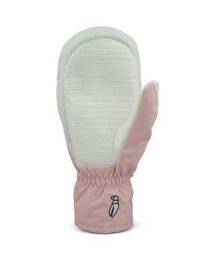 CRAB GRAB Women's Punch Mitt Soft Pink Women's Snow Mitts Crab Grab 