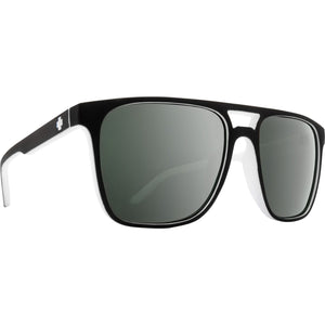 SPY Czar Whitewall - Happy Grey Green With Platinum Spectra Mirror Sunglasses Sunglasses Spy 