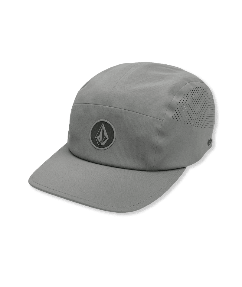 VOLCOM Stone Tech Delta Camper Adjustable Hat Pewter Men's Hats Volcom 