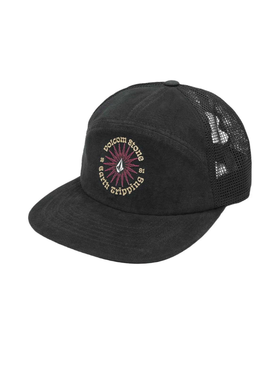 VOLCOM Earth Tripper Camper Adjustable Hat Stealth Men's Hats Volcom 