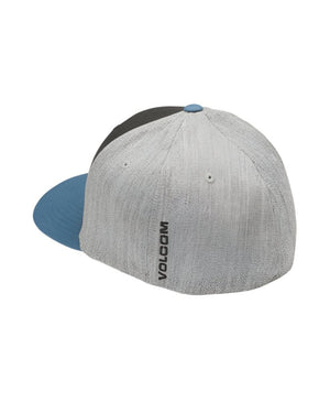 VOLCOM Full Stone Heather FlexFit Blue Rinse Men's Hats Volcom 