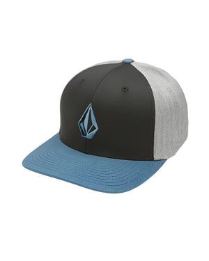 VOLCOM Full Stone Heather FlexFit Blue Rinse Men's Hats Volcom 