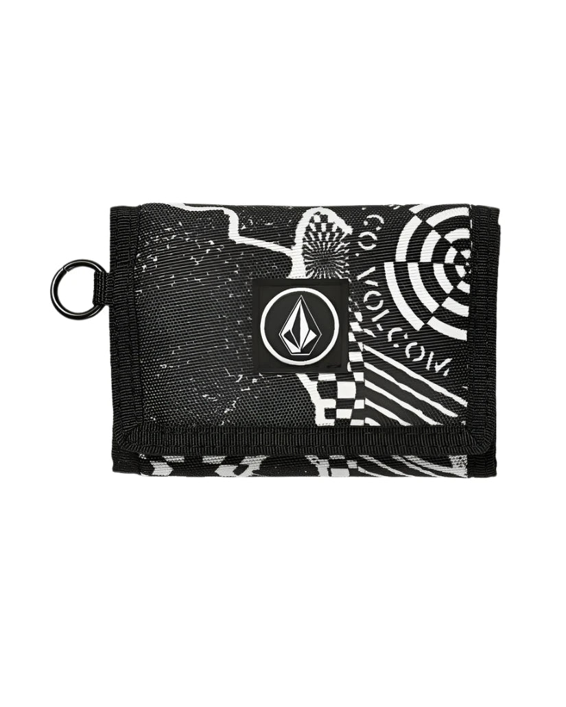 VOLCOM Box Stone Wallet Black/White Men's Wallets Volcom 